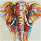 Arty Elephant - Diamond Painting Kit