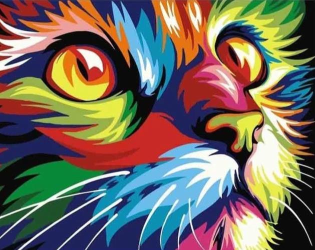
                  
                    Cat Closeup Diamond Painting Kit, Animal Diamond Painting
                  
                
