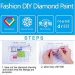 Pop Art Lion - Diamond Painting Kit