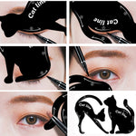Kitten - Cat Eyeliner Stencil Template For Women (2pcs)
