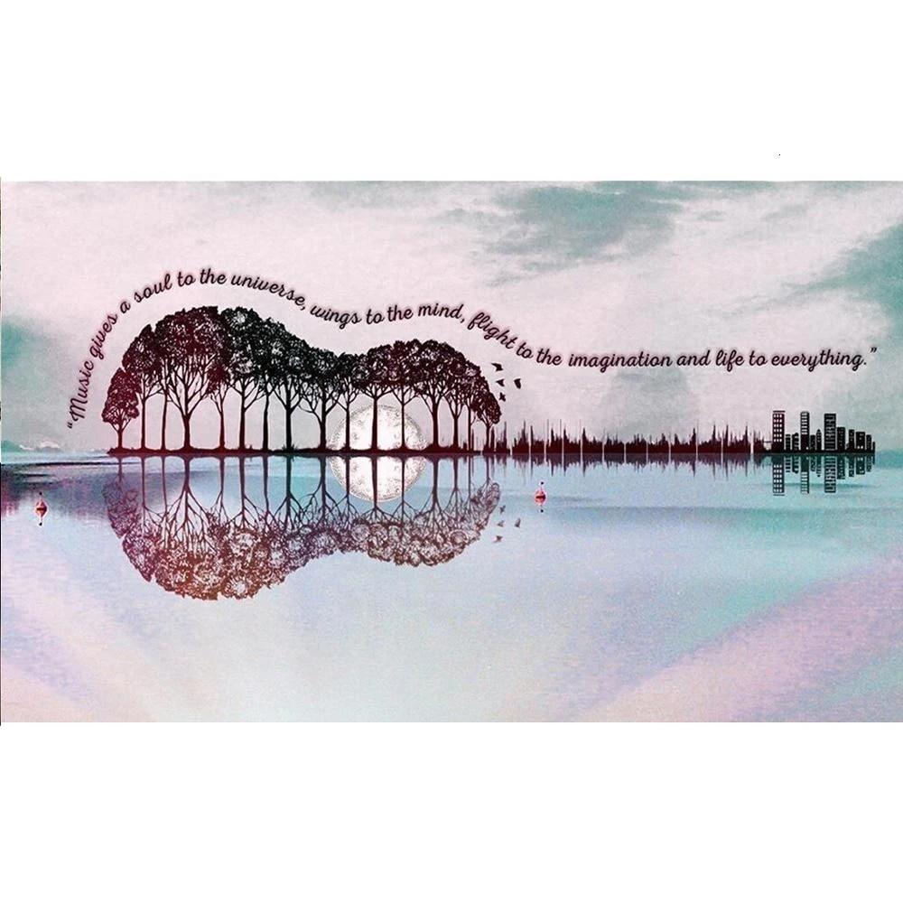 
                  
                    Guitar Landscape  Diamond Painting Kit, Fantasy Diamond Painting Kit
                  
                