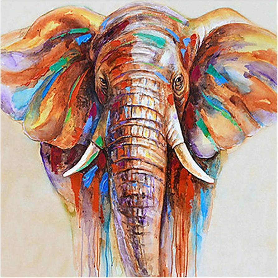 Arty Elephant - Diamond Painting Kit