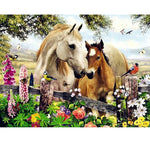 Garden Horse - Diamond Painting Kit