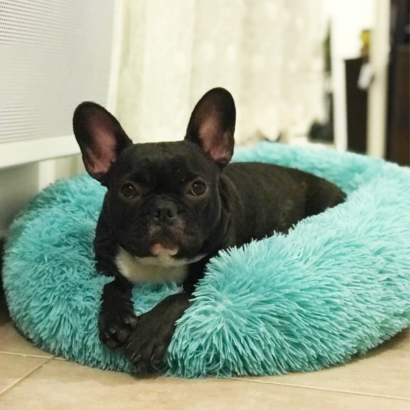 Round Plush Pet Bed