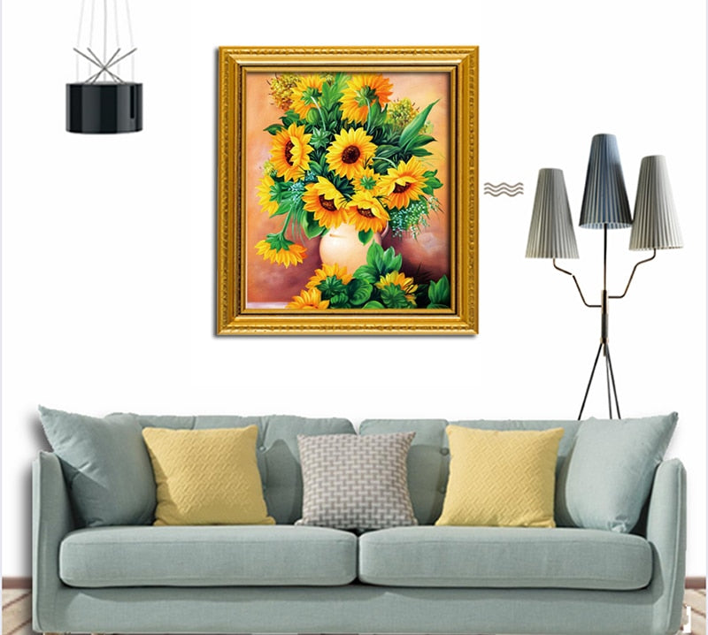 Sunflowers - Diamond Painting Kit
