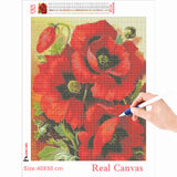 Flower Canvas - Diamond Painting Kit