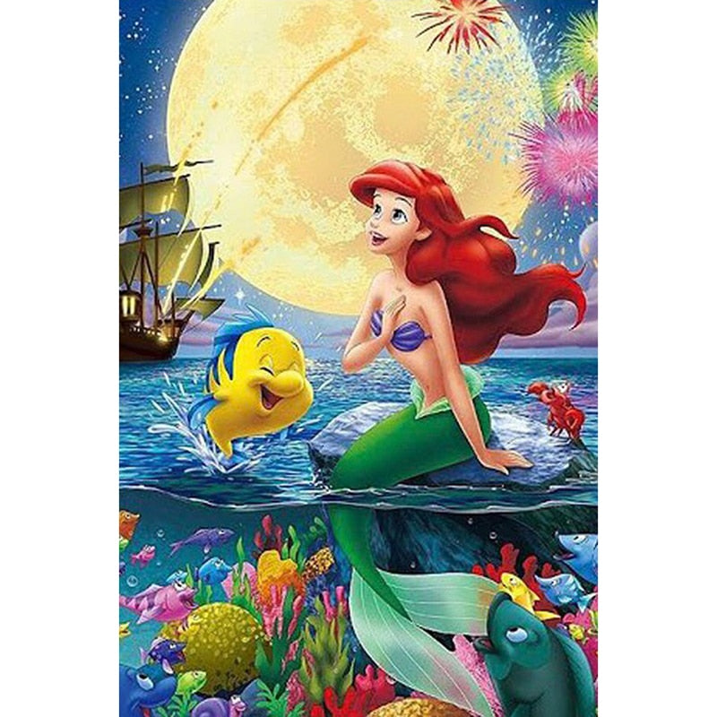 The Little Mermaid Diamond Painting Kit