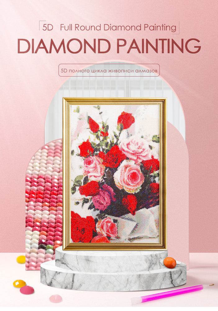 Rose Fantasy - Diamond Painting Kit