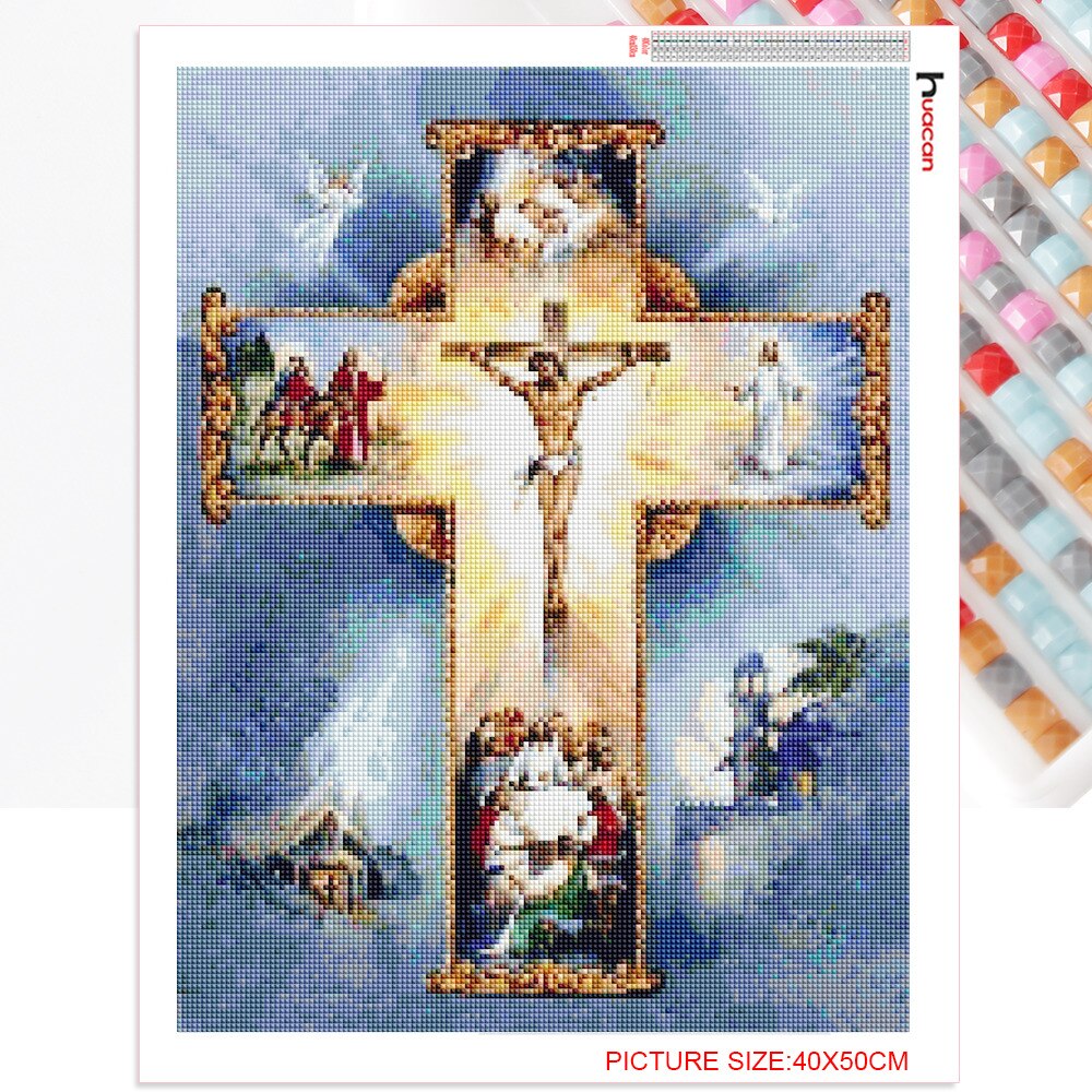 Jesus Cross Story - Diamond Painting Kit