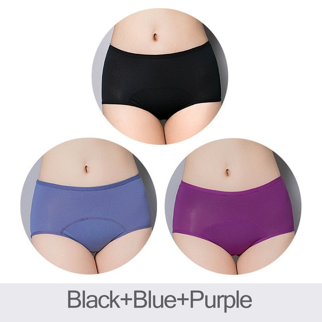 Menstrual Period Leakproof Panties Underwear 3pcs/Set