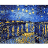 Van Gogh's The Starry Sky  Paint By Number Kit
