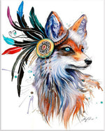Dogs & Wolf Colorful Paintings - Diamond Painting Kit