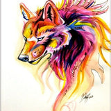 Animal Colorful Paintings - Diamond Painting Kit