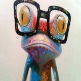 Frog With Specs Paint By Number Kit