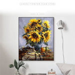 Sunflower Glow - Paint By Number Kit