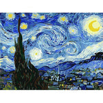 Van Gogh's The Starry Night - Paint By Number Kit