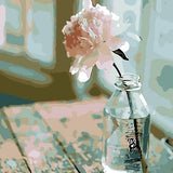 Flower In The Bottle - Paint By Number Kit