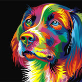Dog Pop Art - Paint By Number Kit