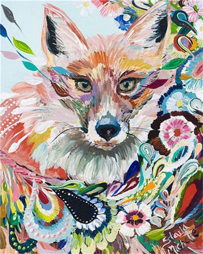 Animal Art - Paint By Number Kit