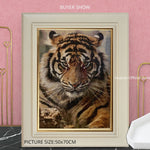 Regal Tiger - Diamond Painting Kit
