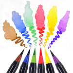Elton - Watercolor Brush Pens ( 20 Piece Set )