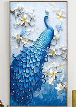 Regal Peacock - Diamond Painting Kit