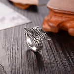 Angel - Feather Sterling Silver Ring