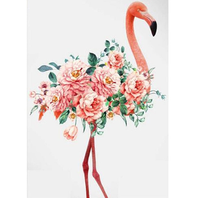 Beautiful Flamingo - Diamond Painting Kit