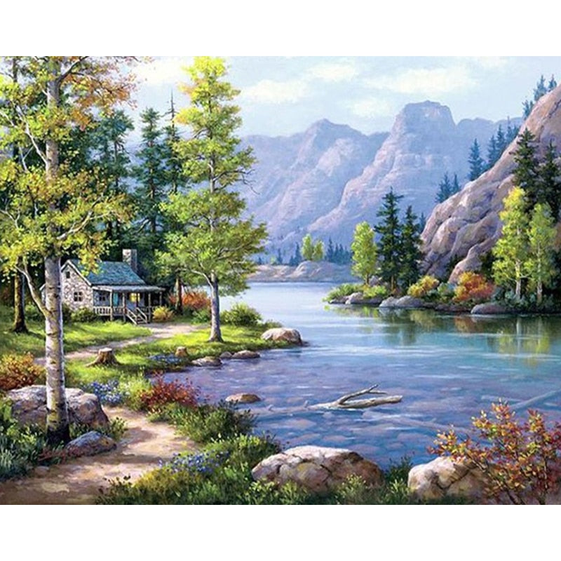 Lakeview Diamond Painting Kit