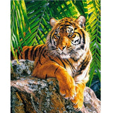 Relaxing Tiger Diamond Painting Kit