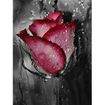 Rose bud diamond painting kit