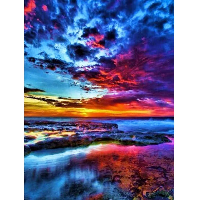 
                  
                    Seaside Sunset Diamond painting kit
                  
                