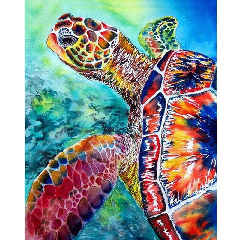 Sea Turtle - Diamond Painting Kit