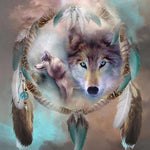 Wolf Dream Trapper - Diamond Painting Kit